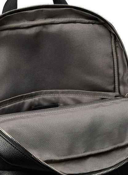 Emblem AOP Embossed Round Backpack
