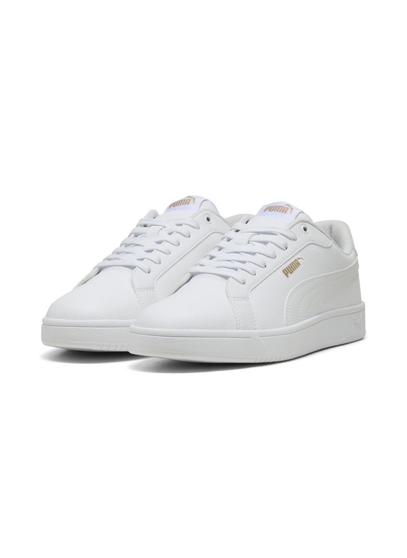 Grounded SL Unisex White Sneakers