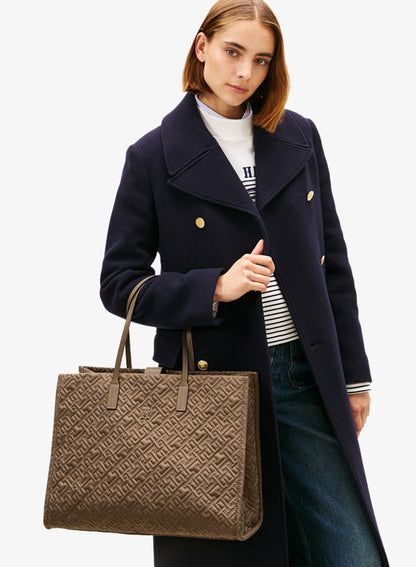 City TH Monogram Tote Bag