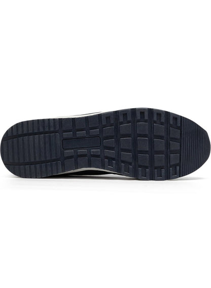 Men's Navy Low-Top Sneakers - Modern Design for All-Day Comfort