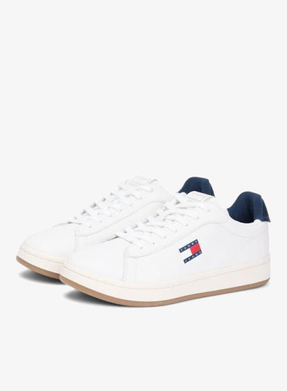 Archive Court Leather Embossed Sneakers