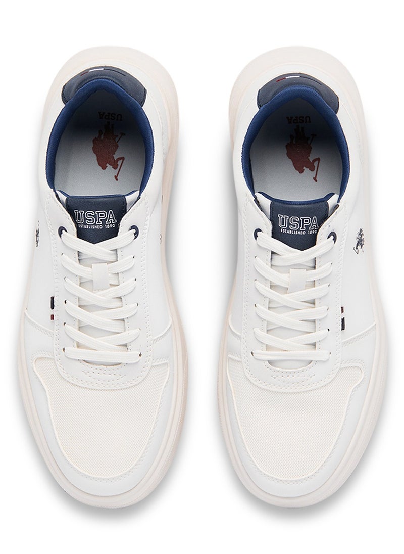 Men's White Low-Top Limited Edition Sneakers – Super Light, A Dream for Every Feet Lover!