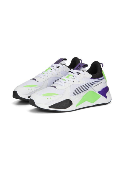 RS-X Geek Unisex White Sneakers