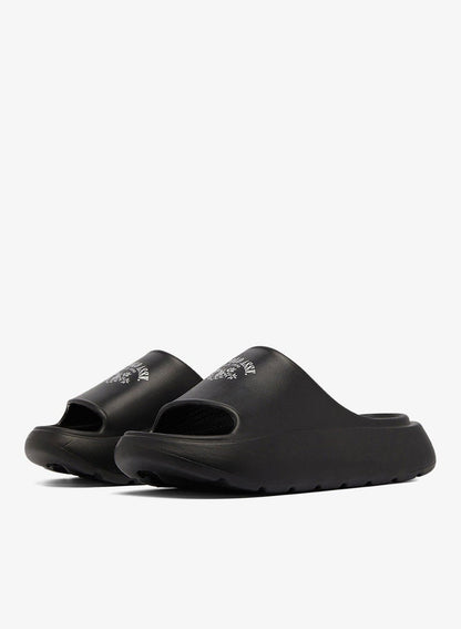 Women's Black Slides - High-Quality Sole Lightweight Shoes & Trendy Design Shoes