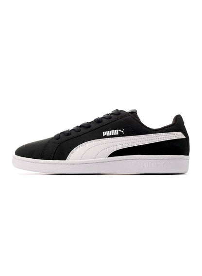 Smash Buck Unisex Black Casual Lace Up Sneakers