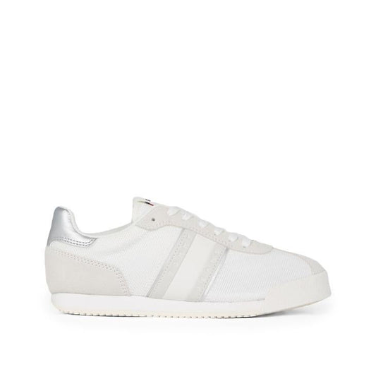 Logo Detail Lace Up Low Top Sneakers