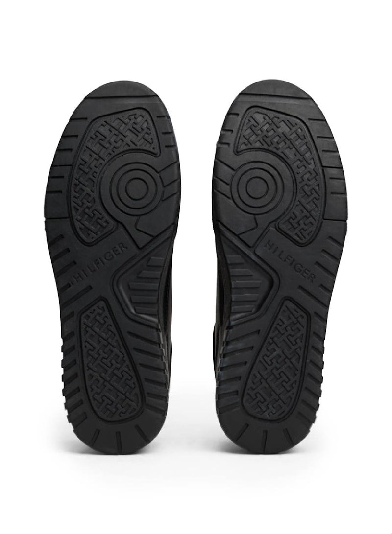 Leather Basketball Sneakers