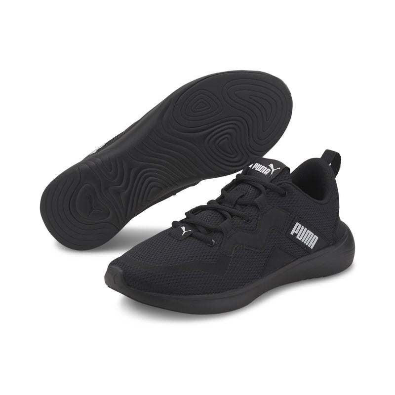 SOFTRIDE Vital Mens Black Running Shoes