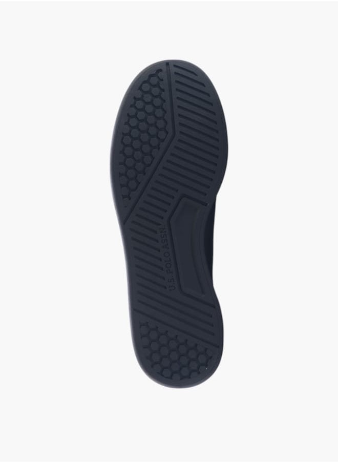 Men's Logo Detail Lace-Up Sneakers