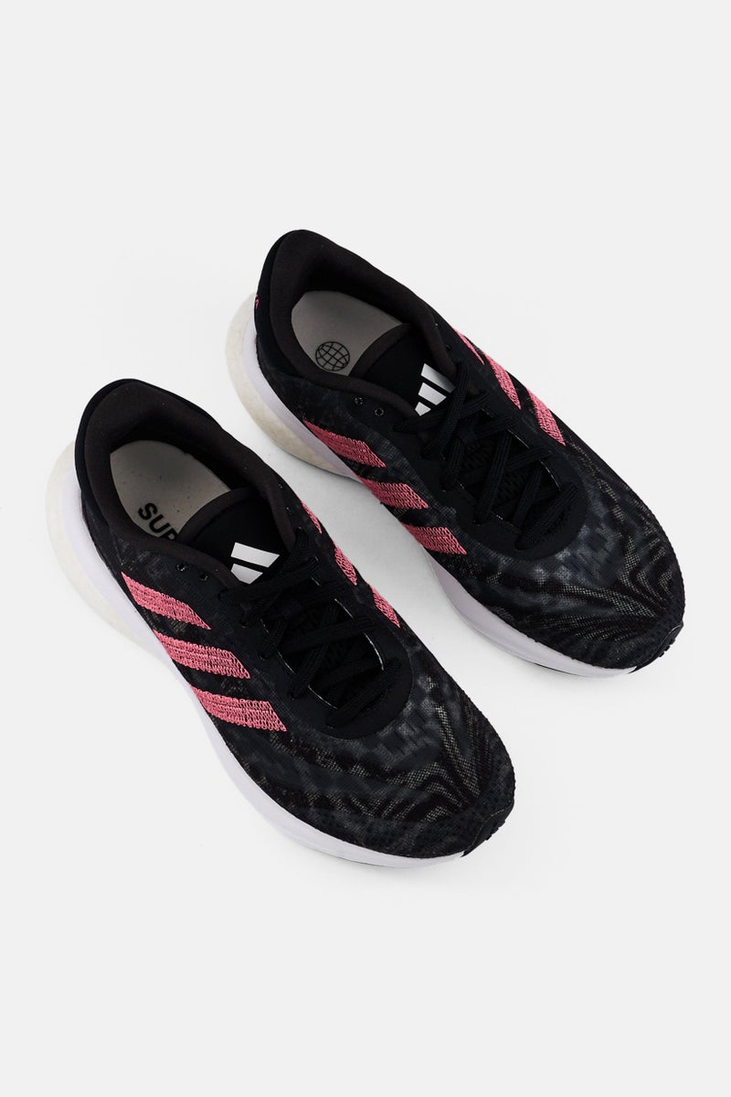 Women Supernova 3 Lace Up Running Shoes, Multicolor