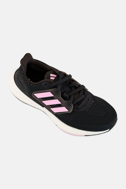 Women Pureboost 23 W Lace Up Running Shoes, Black
