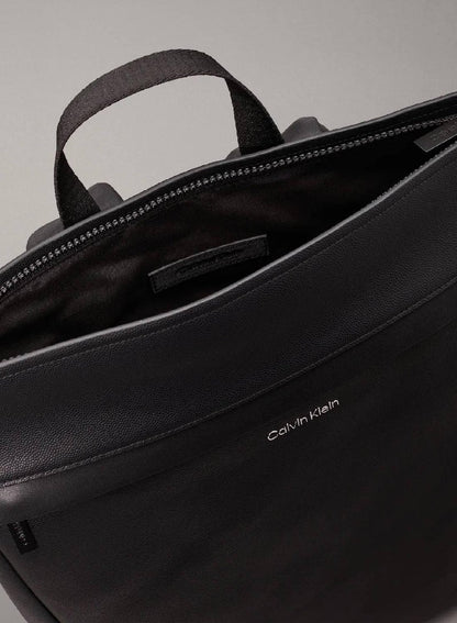 Square Zip Top Backpack