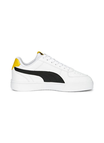 Caven Unisex Youth White Casual Lace Up Sneakers