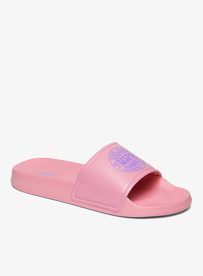 Women's Pink Slides - Stylish Perfect for Casual Outfit