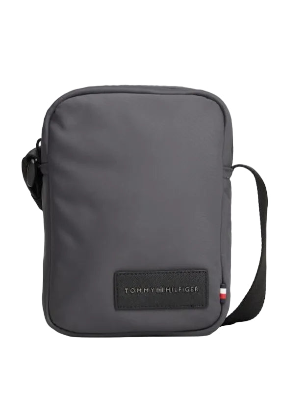 Textile Logo Patch Crossbody Reporter Bag