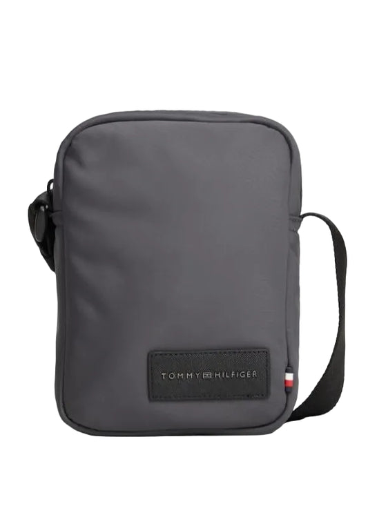Textile Logo Patch Crossbody Reporter Bag