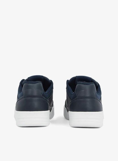 ESSENTIAL LEATHER LOW TRAINERS
