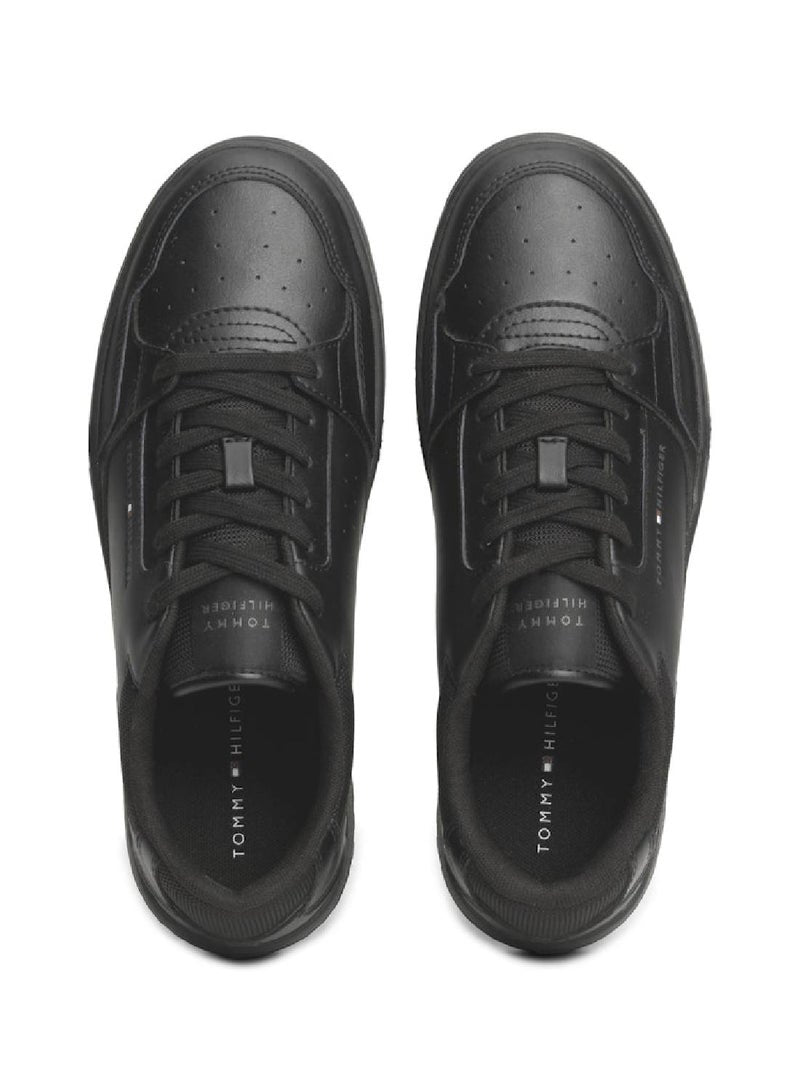 Leather Basketball Sneakers