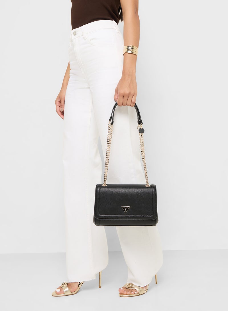 Noelle Ii Flap Over Convertible Shoulder Bag