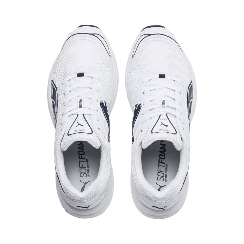 Axis Unisex White Trainers