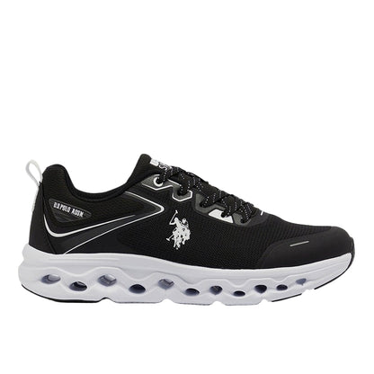 Men's Black Low-Top Sneakers - Lightweight Shoes Lace-Up Design, Comfortable for Everyday Outfits