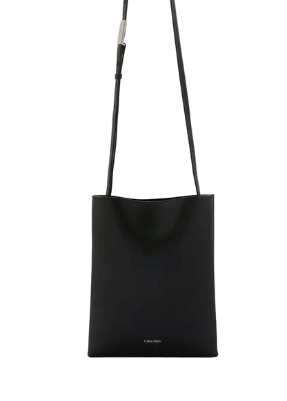 Line Leather Crossbody