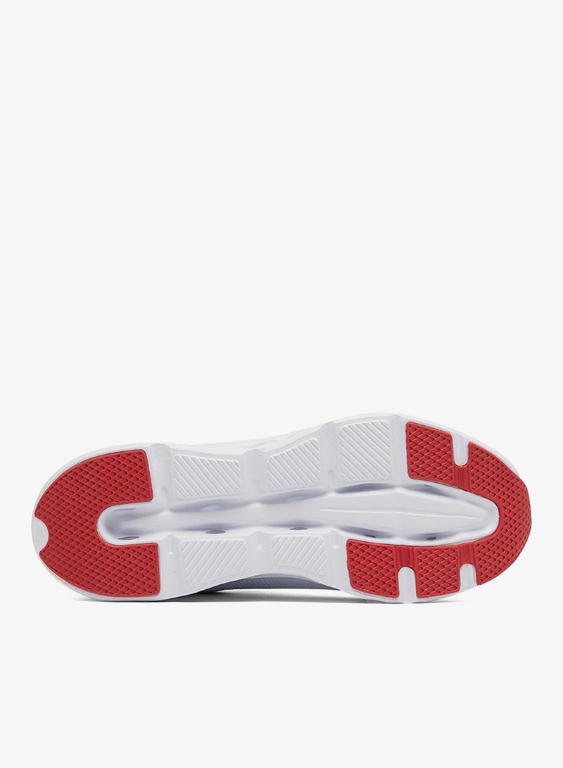 Men's White Low-Top Sneakers - Lightweight Shoes Lace-Up Design, Comfortable for Everyday Outfits
