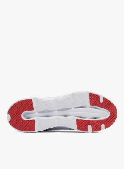 Men's White Low-Top Sneakers - Lightweight Shoes Lace-Up Design, Comfortable for Everyday Outfits
