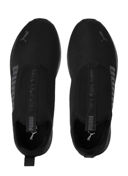 Wired Rapid Unisex Black Sneakers