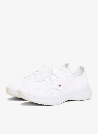 Knit Runner Lace Ups Sneakers