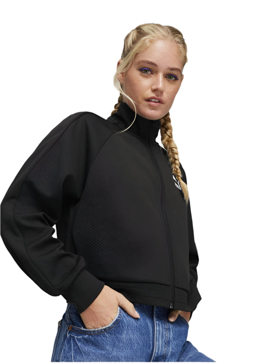 T7 Womens Black Track Jacket