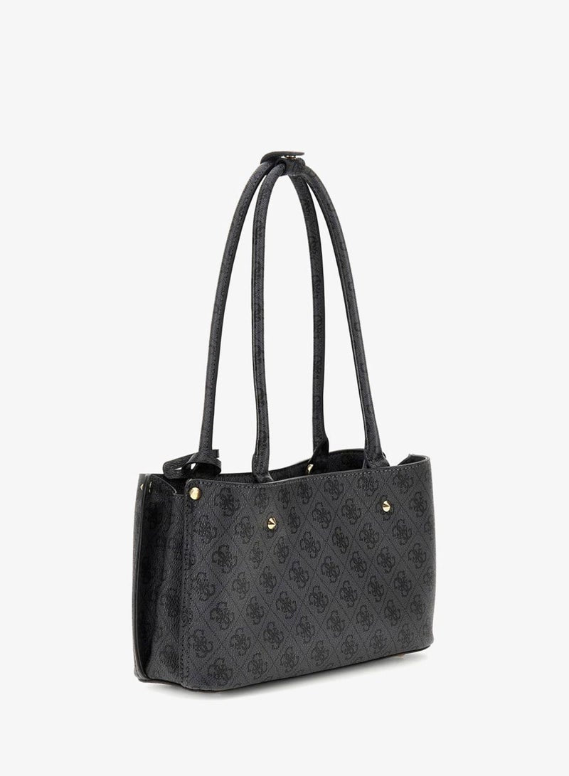 Meridian Logo Detail Satchel
