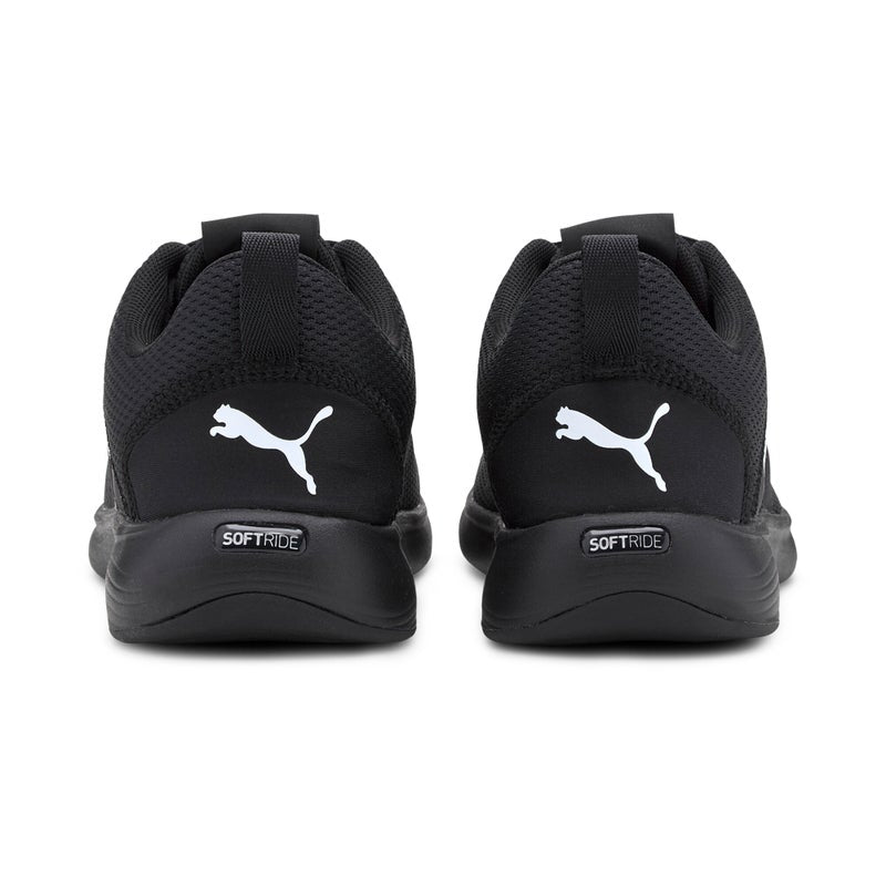 SOFTRIDE Vital Mens Black Running Shoes