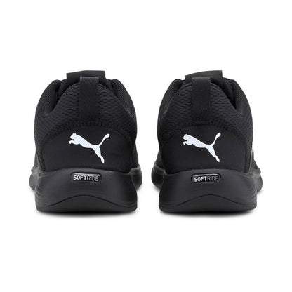 SOFTRIDE Vital Mens Black Running Shoes