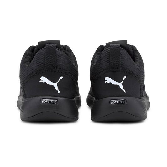 SOFTRIDE Vital Mens Black Running Shoes