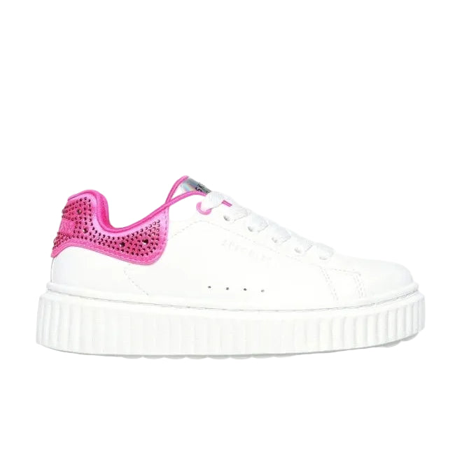 Skechers Hi Ridge Kids' Pink Lace-Up Shoes