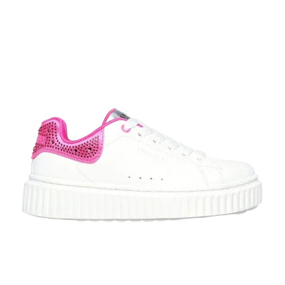 Skechers Hi Ridge Kids' Pink Lace-Up Shoes