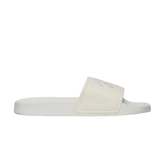 Women's White Signature Slides Shoes - Effortless Style Meets Ultimate Relaxation!