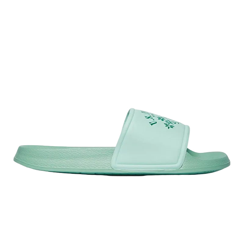 Women's Green Signature Slides Shoes - Effortless Style Meets Ultimate Relaxation!