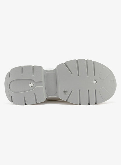 Women's White Low-Top Sneakers - Lightweight Shoes & Trendy Design Shoes for Everyday Wear