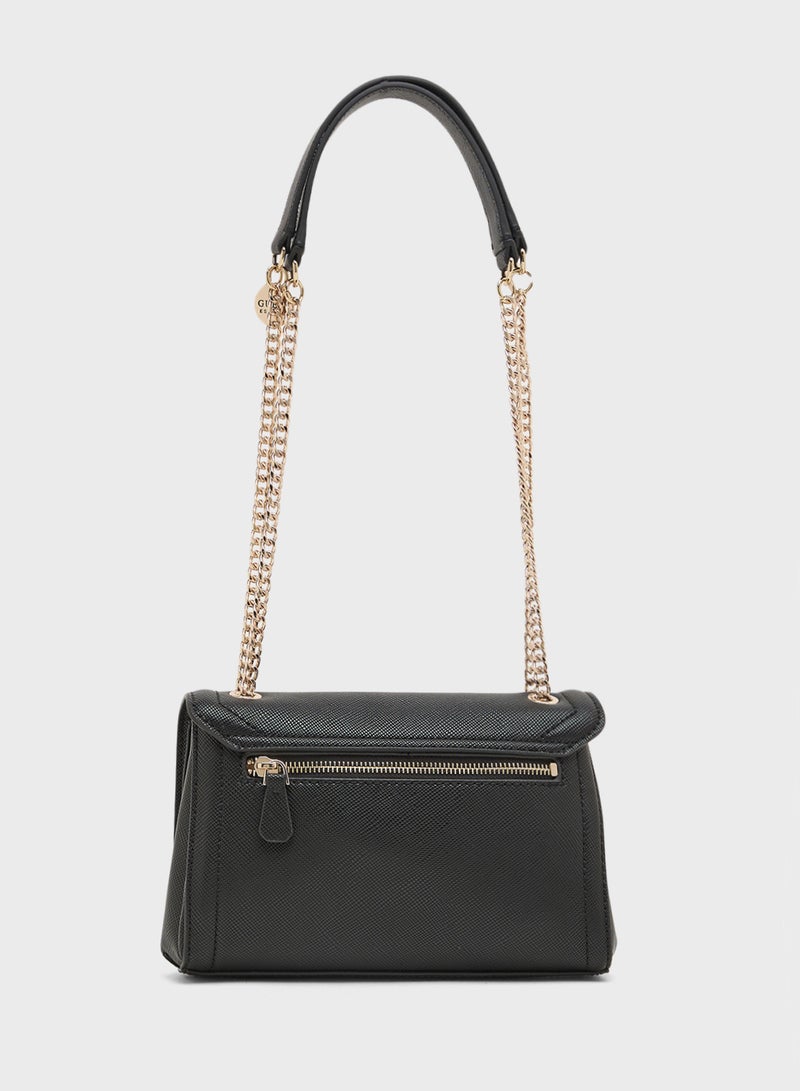 Noelle Ii Flap Over Convertible Shoulder Bag