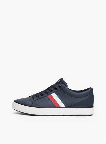Leather Signature Tape Fine Cleat Sneakers