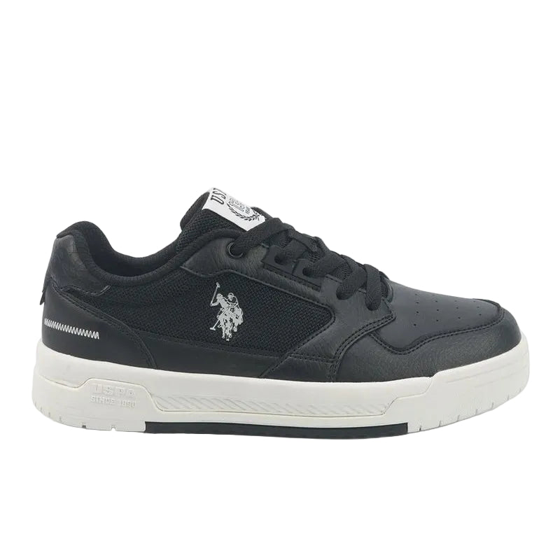Women's Black Sneakers - Bold Rugged Style Shoes with Durable Sole for Outdoor Wear