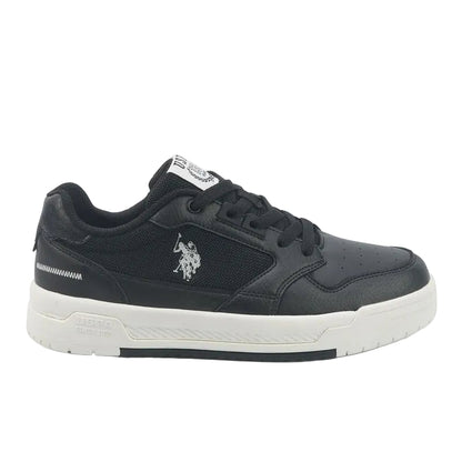 Women's Black Sneakers - Bold Rugged Style Shoes with Durable Sole for Outdoor Wear