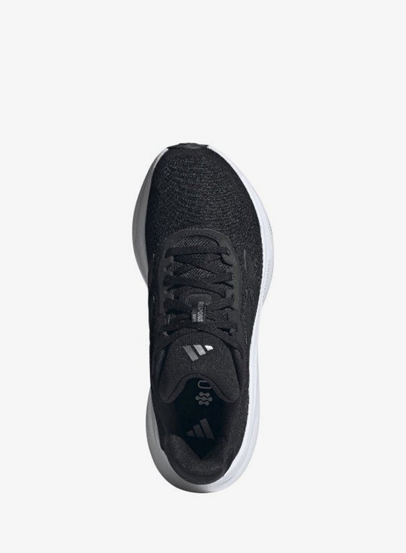 Response Super W Black Running Shoes