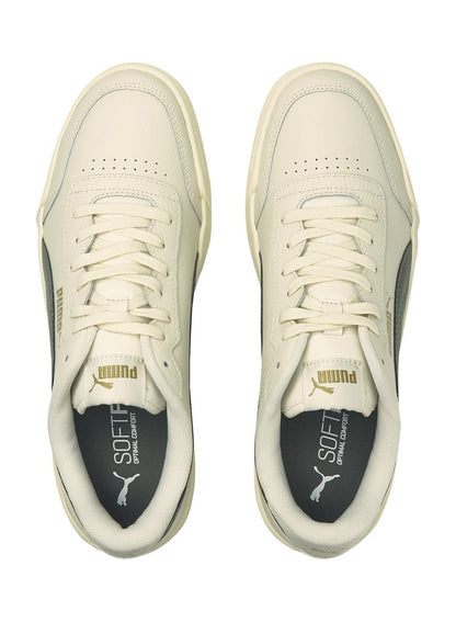 Caracal Unisex White Green Trainers