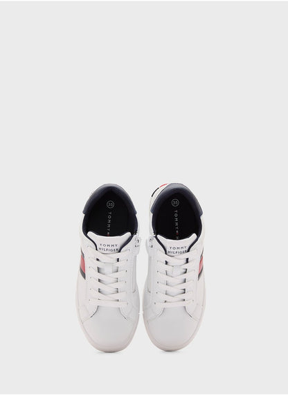 Youth Flag Lace Up Sneakers