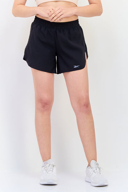 Women Sportswear Fit Running Short, Black