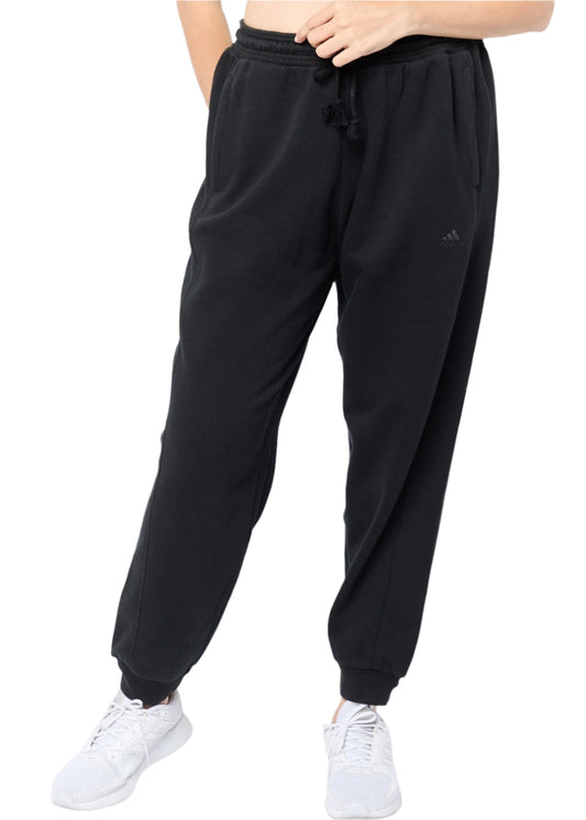 Women Sportswear Fit Outdoor Sweatpants, Black