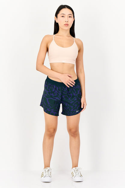 Women Sportswear Fit Training Shorts, Multicolor